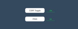 CSRF TokenをつけるとOKになる