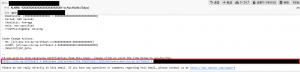 Amazon SNS、Unsubscribe（通知停止）のリンク
